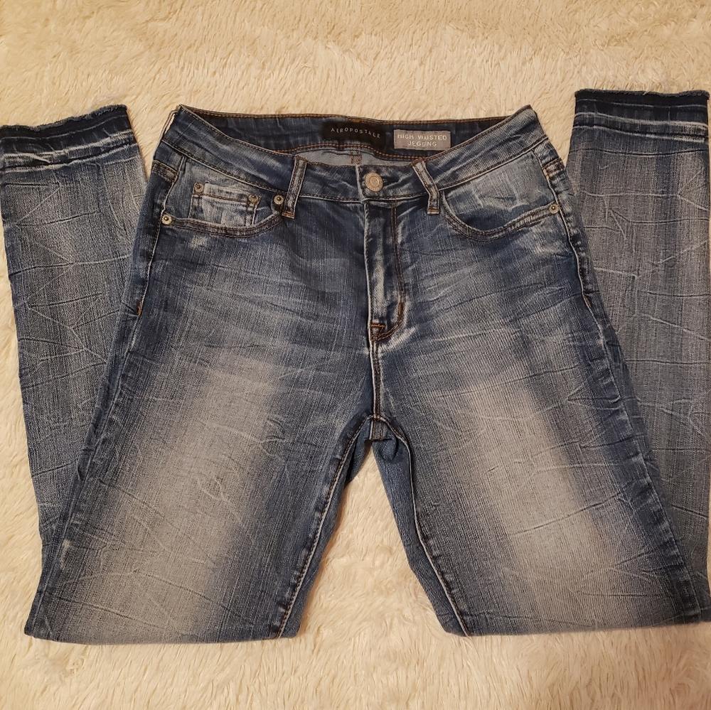 Aeropostale High Waisted Jeggings